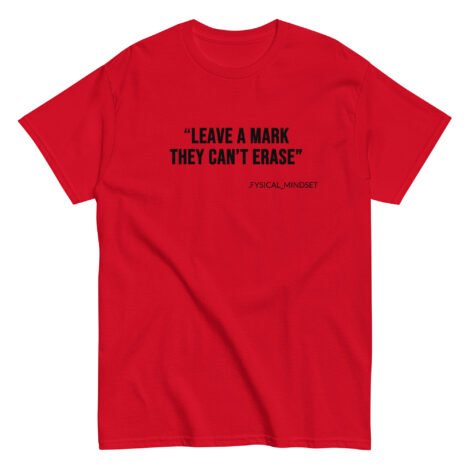 Be.U & Leave A Mark Tee