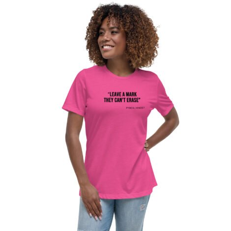 Be. U Leave A Mark Women's Relaxed Tee