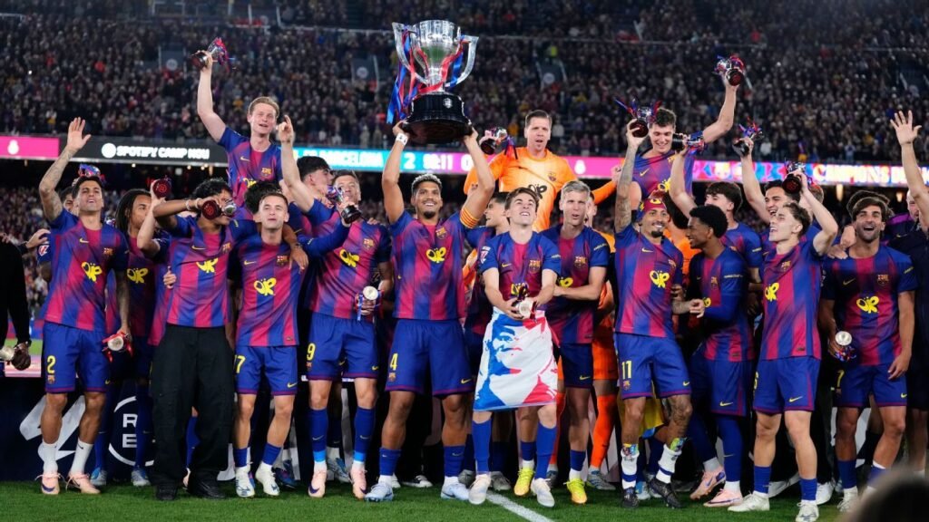 Barcelona cap off LaLiga-winning season with historic Clásico win