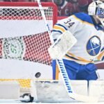 Buffalo Sabres start, pull goaltender Alex Lyon in Game 6