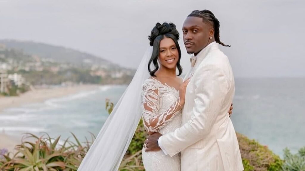 Eagles WR A.J. Brown ties knot with fiancée Kelsey Nicole Riley