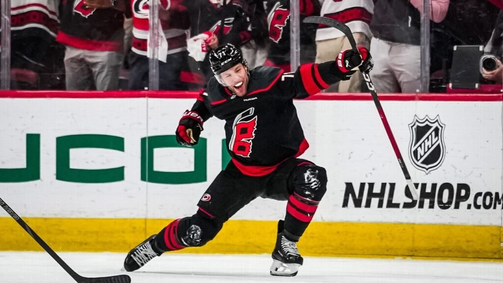 How Taylor Hall found his MVP form again with the Hurricanes