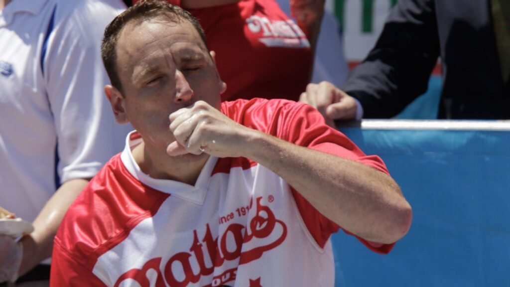 Joey Chestnut to defend hot dog title while on probation