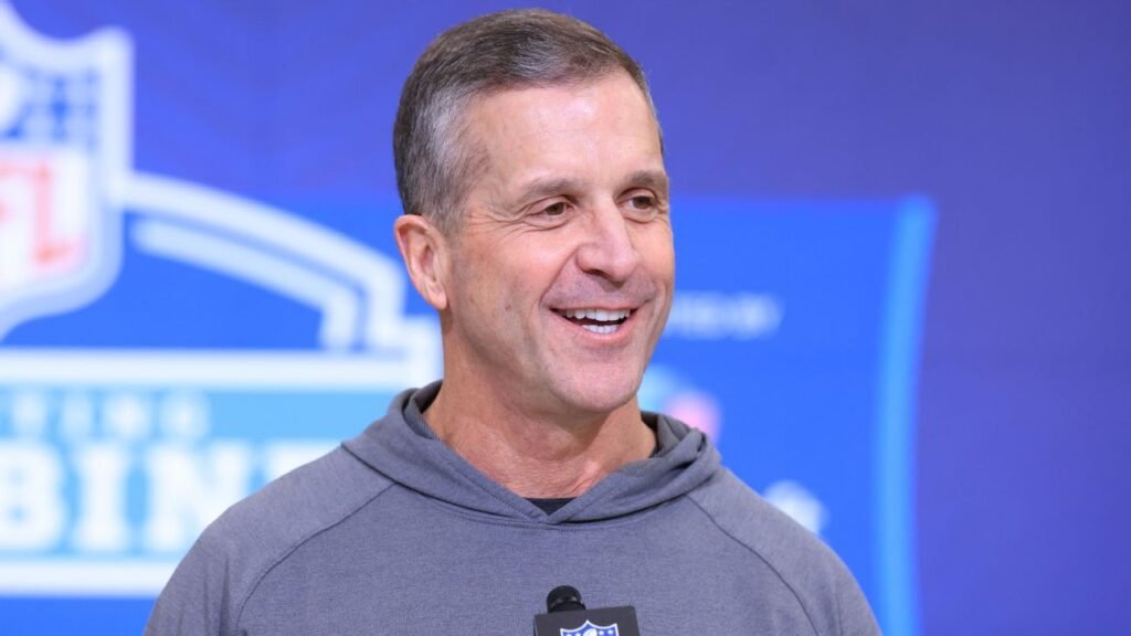 John Harbaugh cites lessons from Ravens' firing in commencement speech