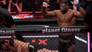 Ngannou knocks out Lins, stakes claim as 'best' heavyweight