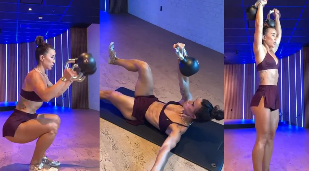 Senada Greca Shares Her Full-Body Kettlebell Workout That Builds Strength and Burns Fat