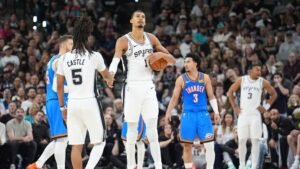 Victor Wembanyama sets tone in Game 4 as Spurs even series