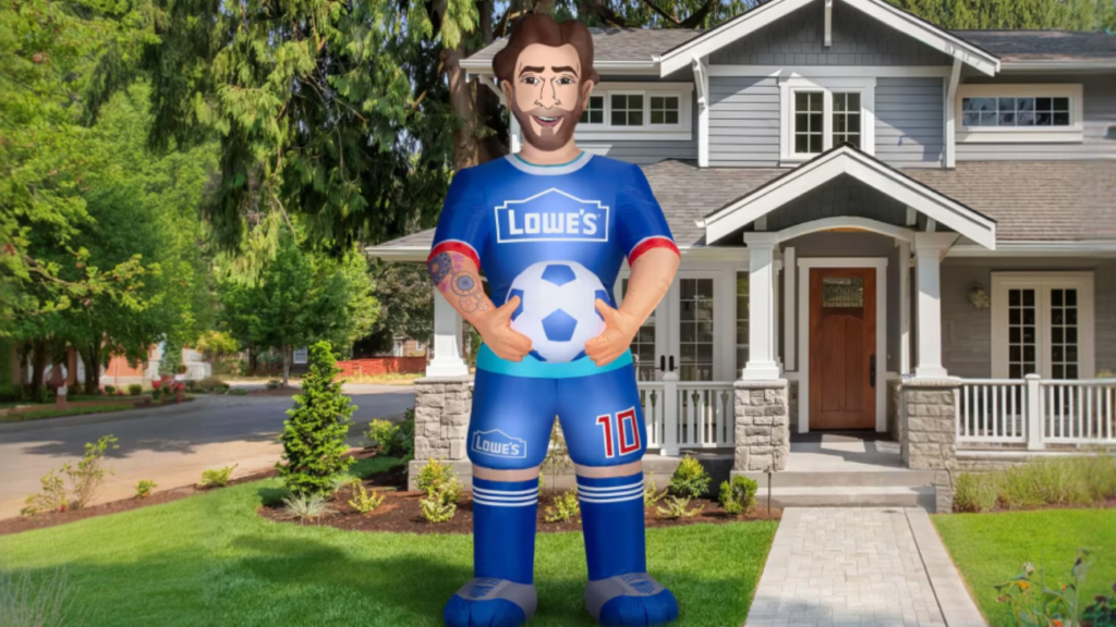Want a 10-foot Lionel Messi inflatable that looks nothing like him? You're in luck