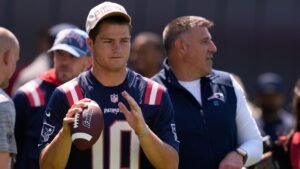 Will Pats QB Drake Maye improve in second year with McDaniels?