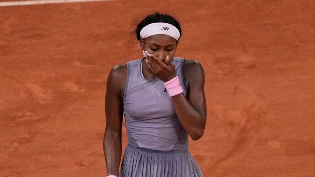 With Coco Gauff's exit, the wild French Open gets even wilder