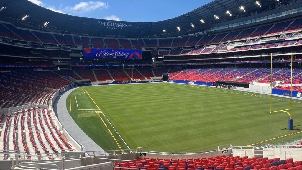 Bills give a look inside new Highmark Stadium at ribbon-cutting ceremony