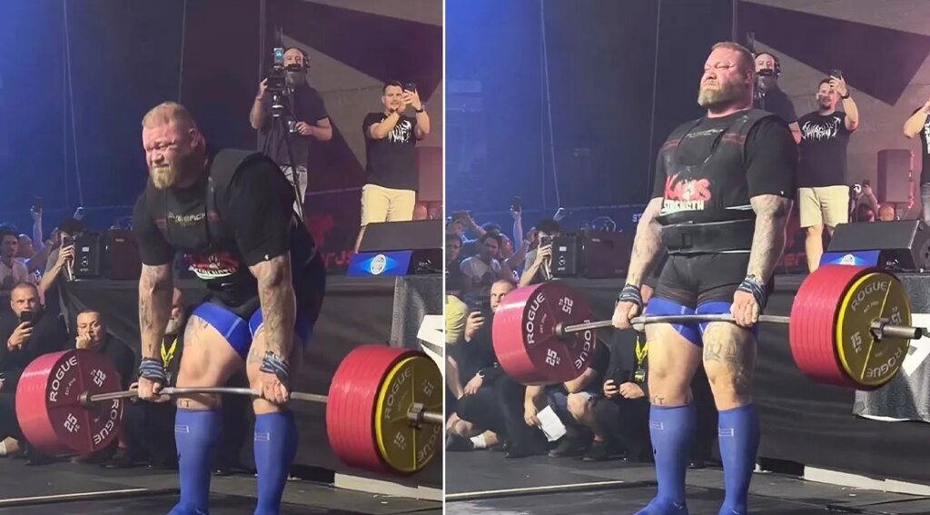 Hafthor Bjornsson Sets New Record with Seven, 881.8-pound Deadlifts