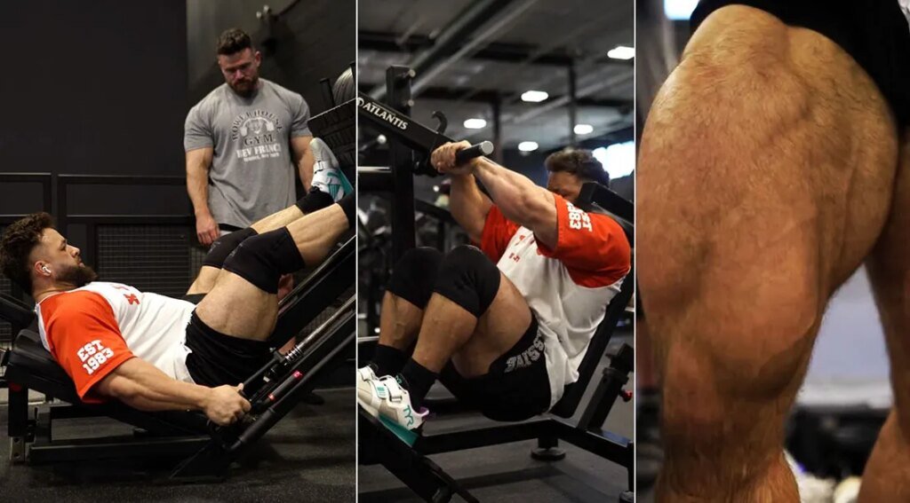 IFBB Pro Regan Grimes Uses Simple 2-Set Strategy to Build Monster Legs