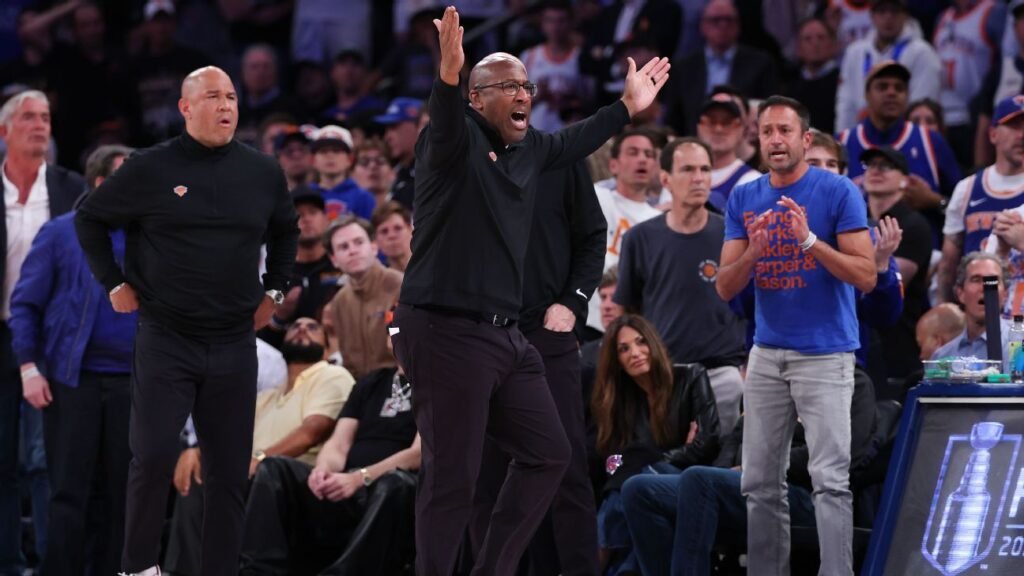 Knicks' Mike Brown criticizes free throw disparity in Game 3 loss