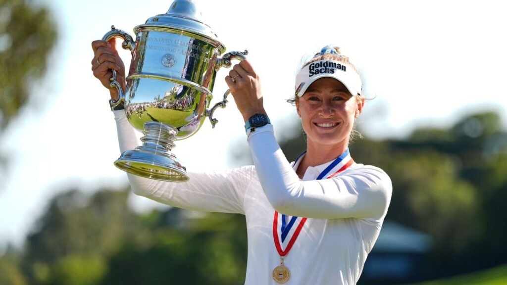 Nelly Korda makes childhood dream come true with first U.S. Women's Open title