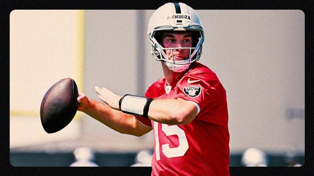 Raiders' first impressions of rookie QB Fernando Mendoza