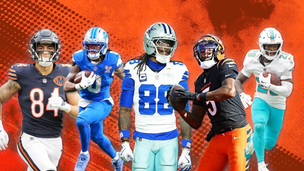 Ranking WR, TE, RB groups for 2026: Best and worst NFL teams
