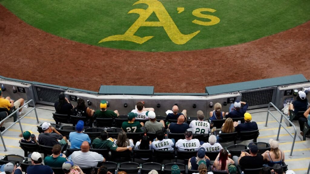 The Athletics' Vegas debut felt a lot like West Sacramento with extra glitz