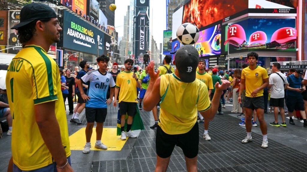 World Cup Daily: Brazil fans take over NYC, Ronaldo arrives