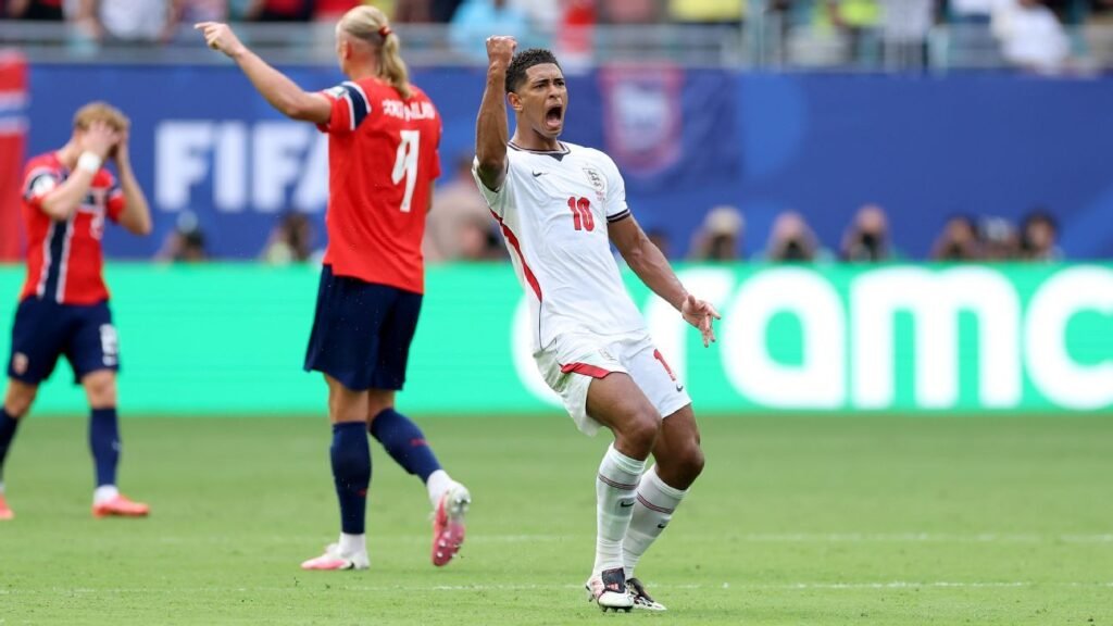 Another big Bellingham night puts England into World Cup semifinals