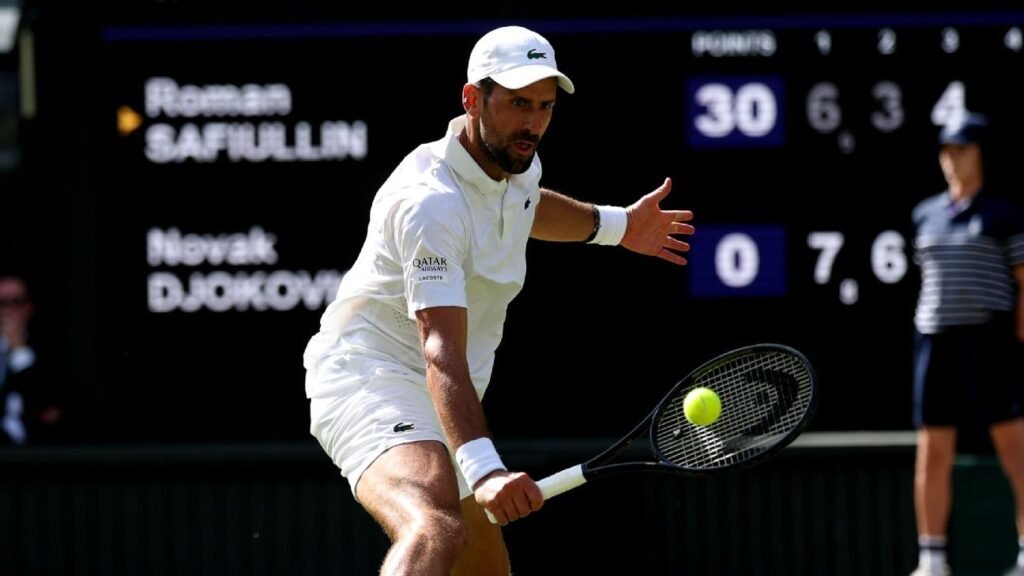 At Wimbledon, the slice is not yet a dying art