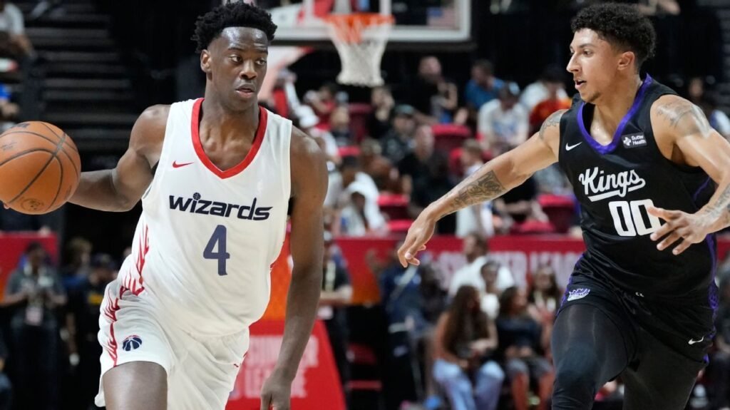 Dybantsa leads Wizards to win in potential summer swan song