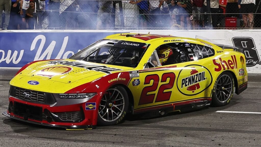 Joey Logano secures first NASCAR Cup Series win of season