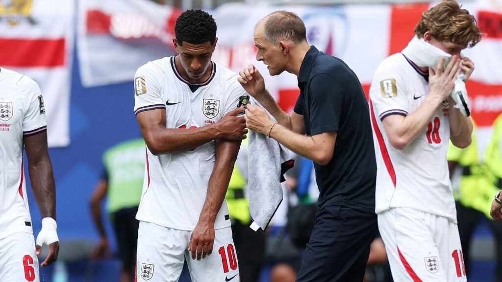 Jude Bellingham backs England stars after Thomas Tuchel criticism