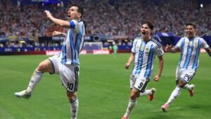 Where would Argentina be if not for Messi? On a flight home from this World Cup